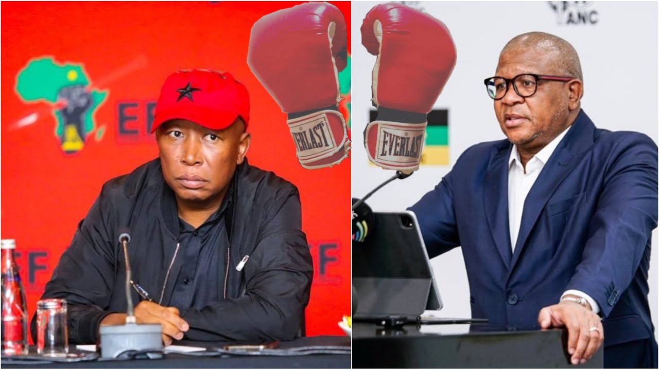 Julius Malema VS Fikile Mbalula: Round 2 Blow by Blow.