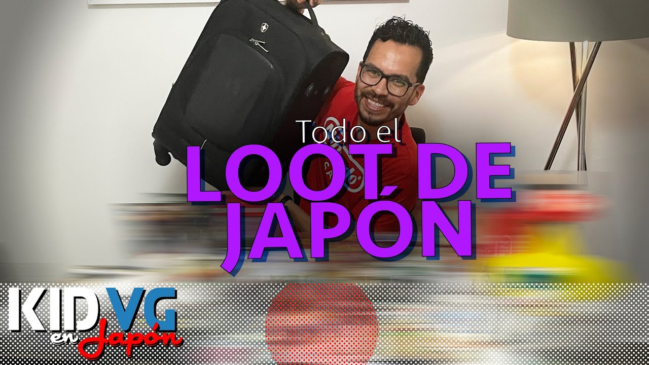 Todo el LOOT que me traje de Japón