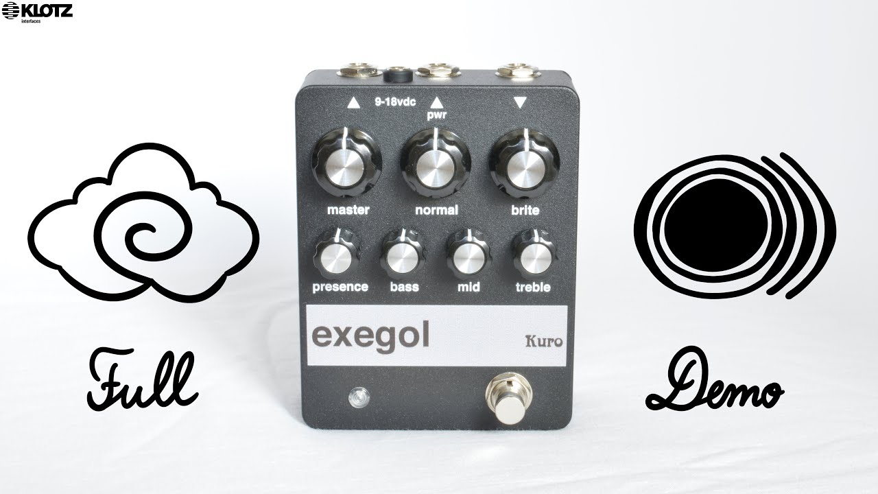 Kuro Custom Audio EXEGOL demo + review | Sunn Model T 1st generation | BASS + GUITAR preamp pedal!