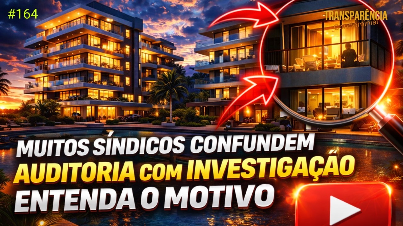 Auditoria NÃO é Investigação: O Erro que Muitos Síndicos Cometem