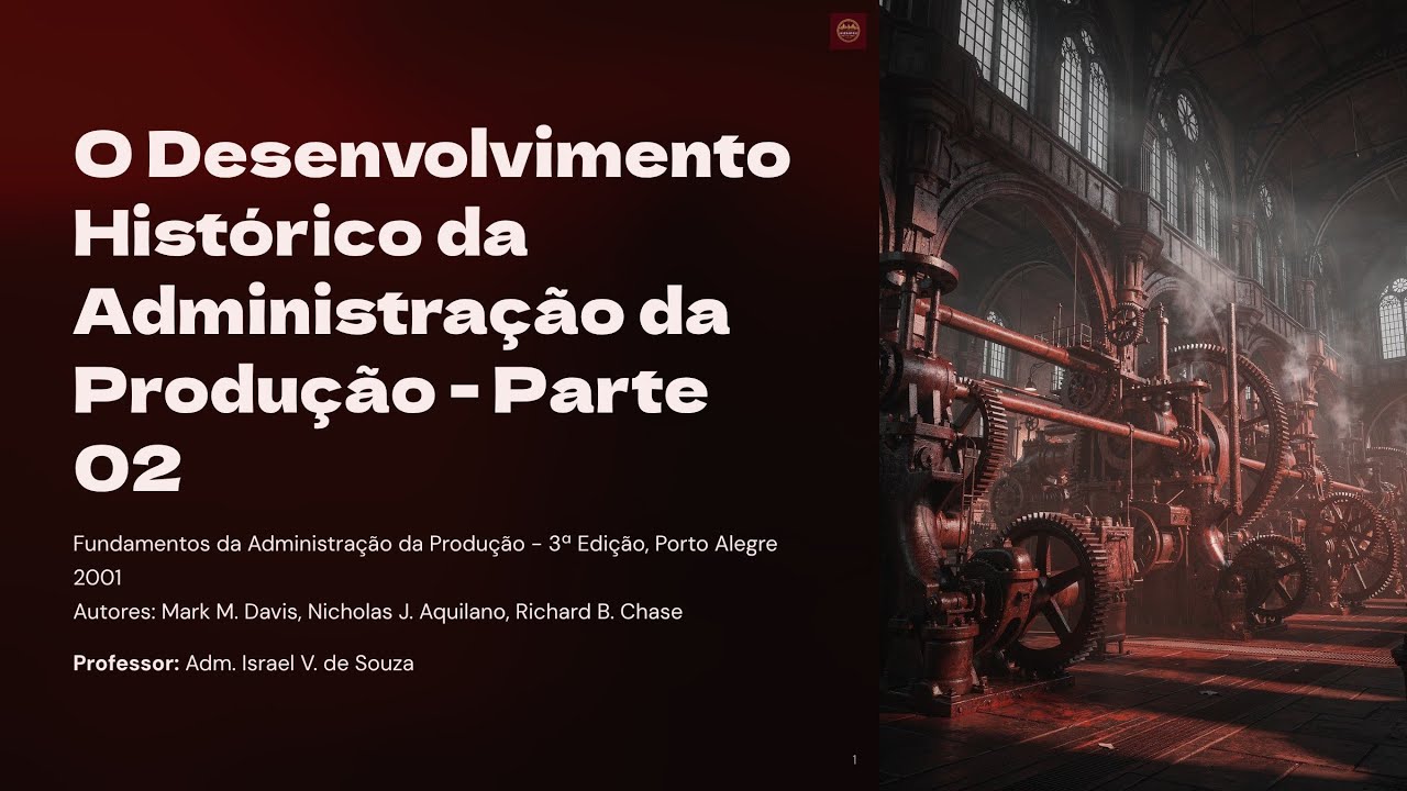 #02 | O Desenvolvimento Histórico da Administração da Produção - Parte 02