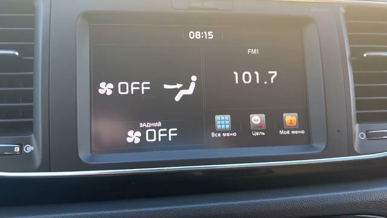 Руссификация Kia Carnival из Кореи
