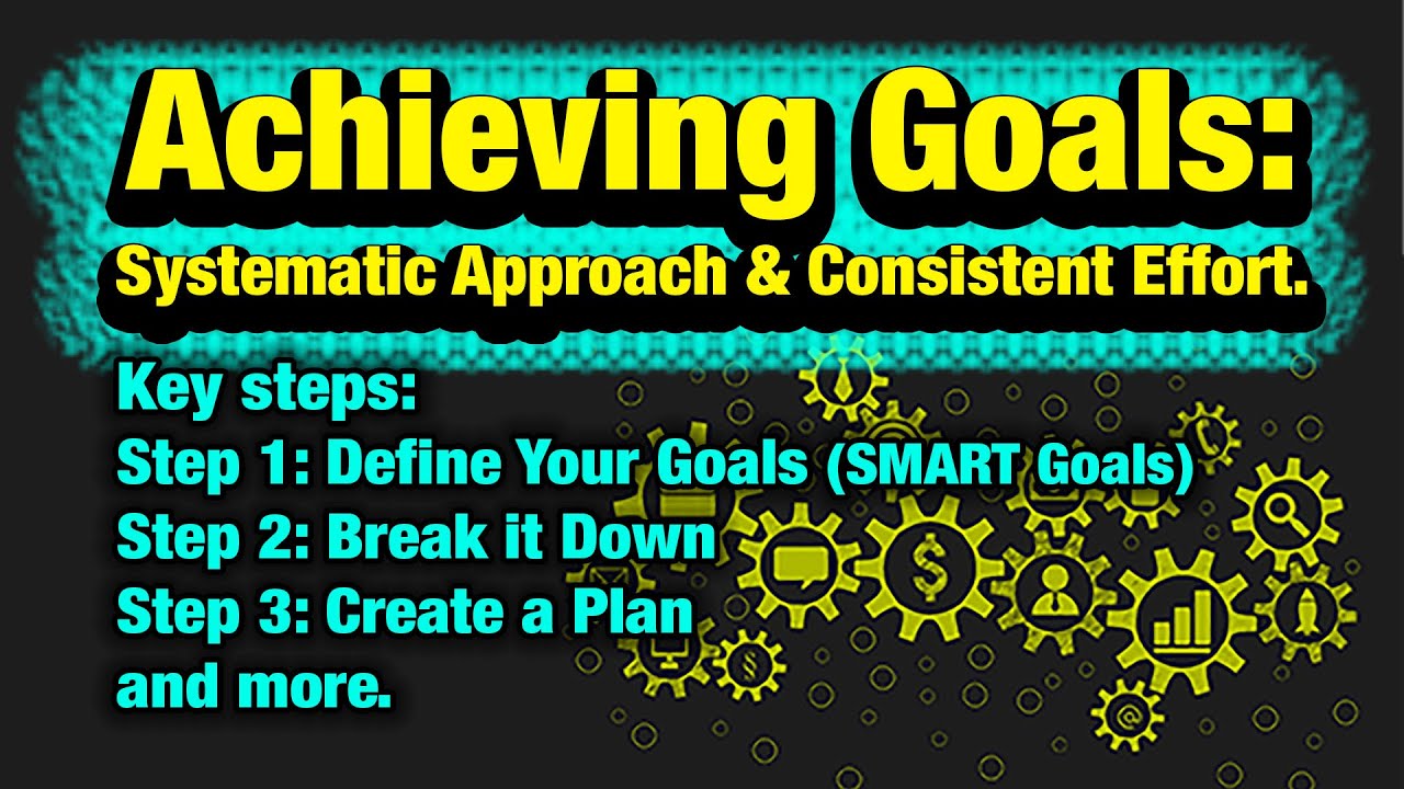 Achieving Goals: Mastering the Systematic Approach & Consistent Effort | Step-by-Step Guide!