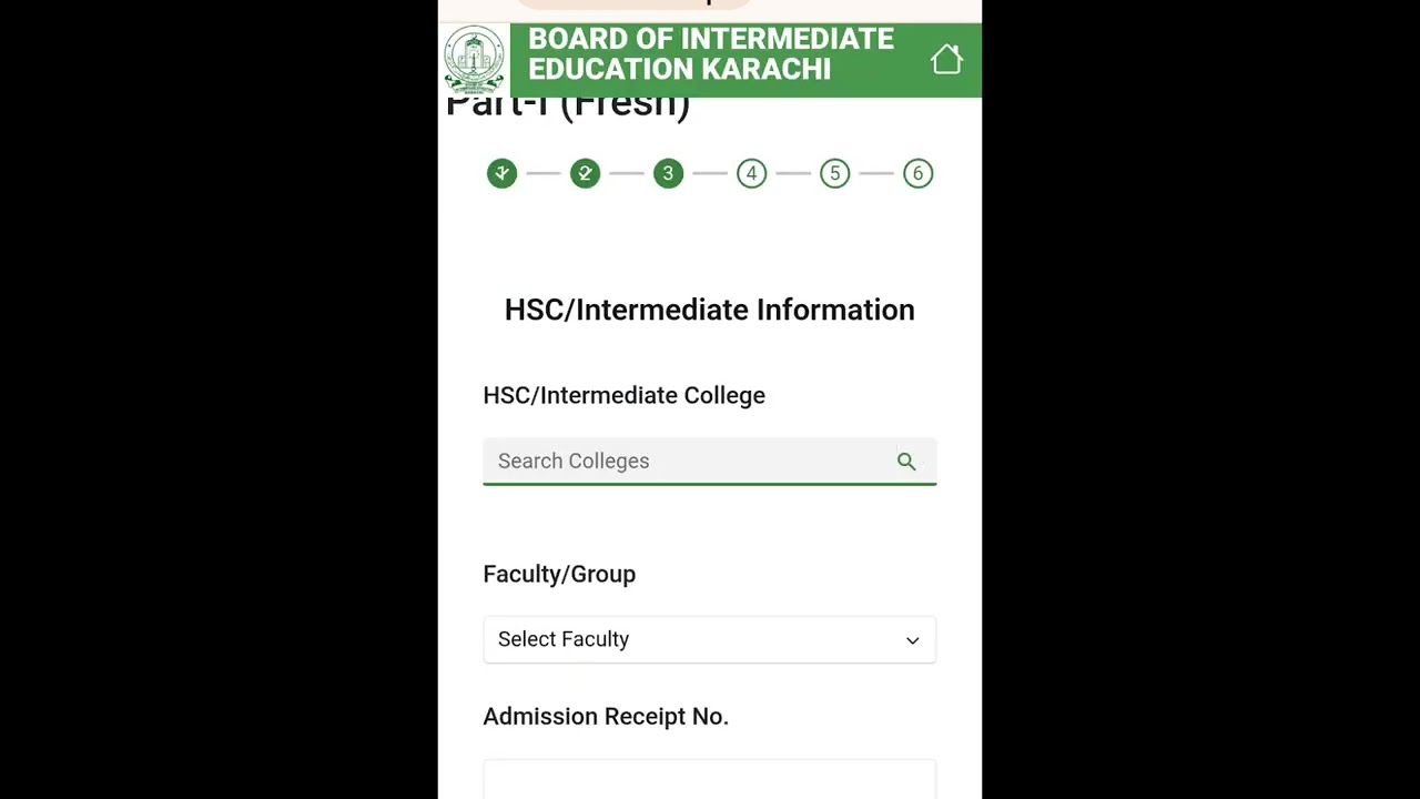 GUIDLINES TO FILL ENROLLMENT AND EXAMINATION FORMS 2026 By BIEK KARACHI