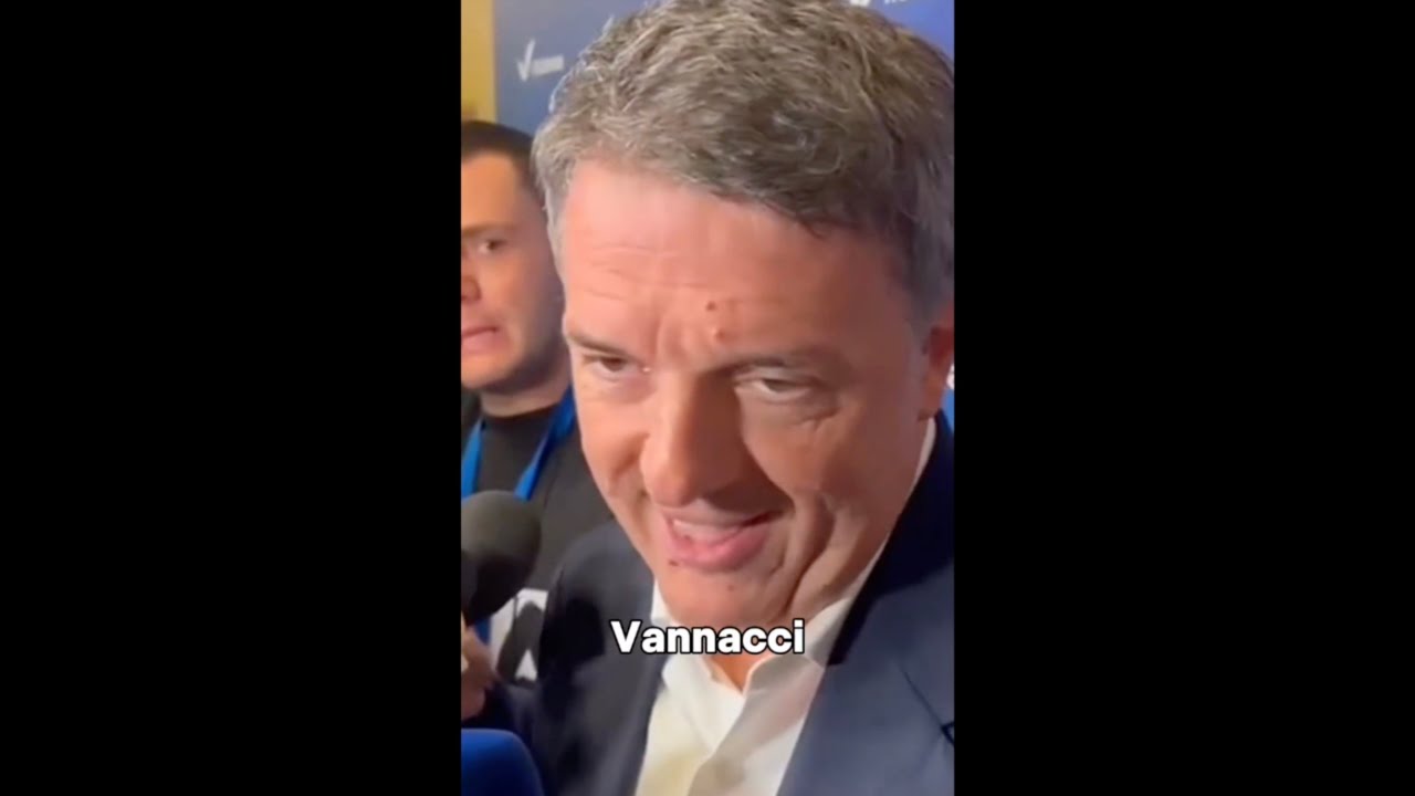 RENZI: "STATE SOTTOVALUTANDO VANNACCI, LA LEGA RISCHIA DI PERDERE VOTI A DESTRA"