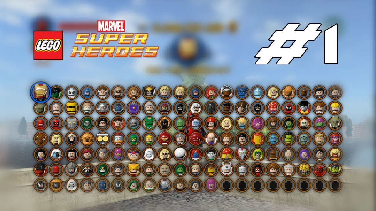 Lego Marvel - Les Personnages 1/3