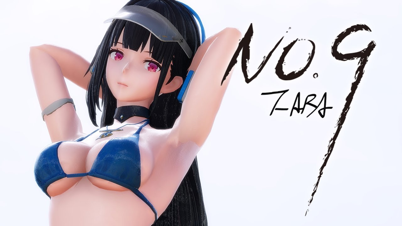 【スノウブレイク：禁域降臨 MMD 4K】水着 肴（ヤオ）【NUMBER NINE】