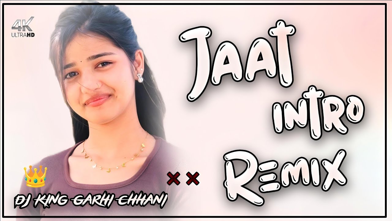 Jaat Intro Dj Remix // Ajay Bhagat // Pranjal Dahiya // Manisha Sharma // New Haryanvi Song Remix 👑