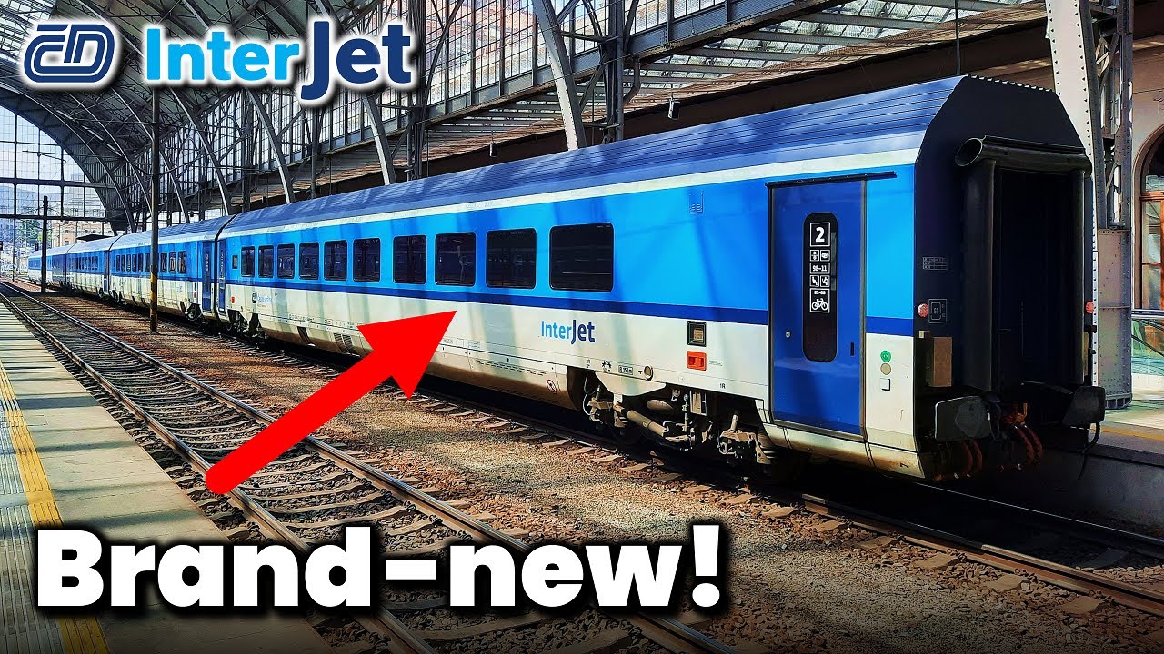 The Czech Republic's New JET TRAIN! - First Class Review