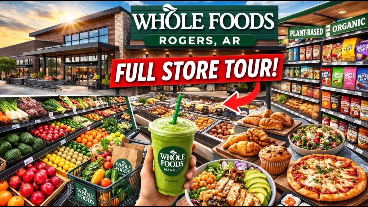 NEW Whole Foods Opens in Rogers, Arkansas!
