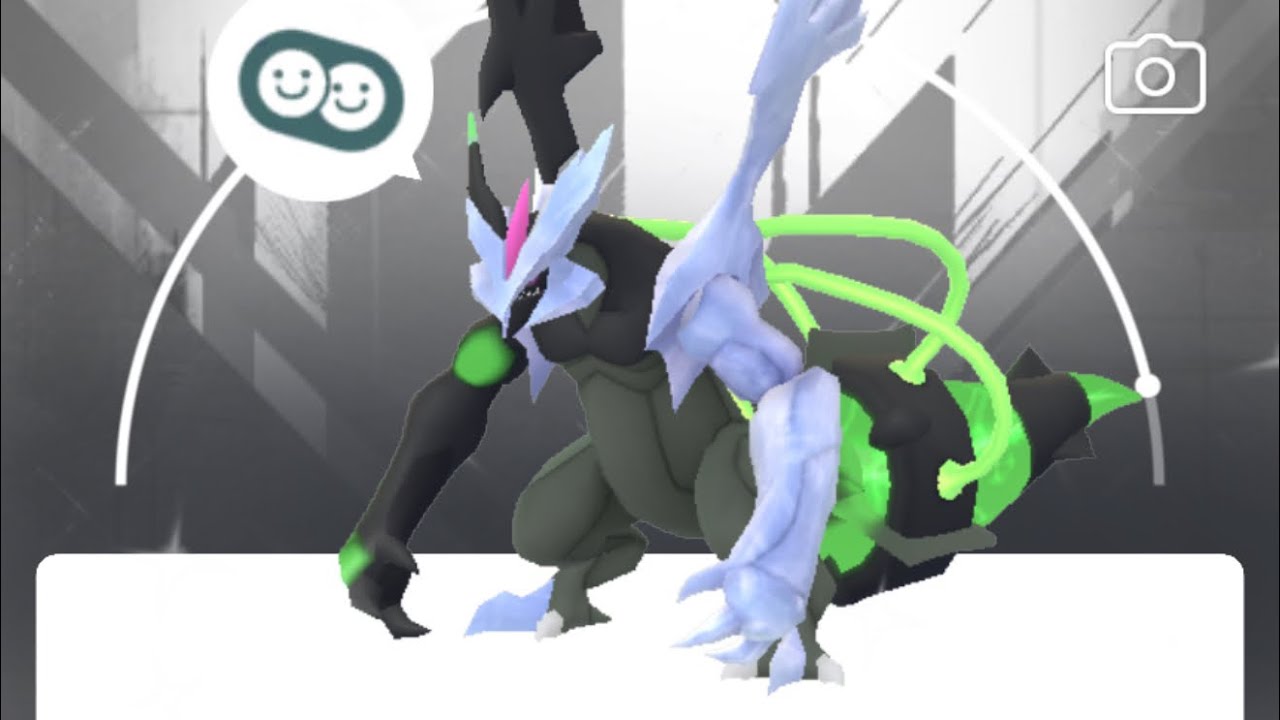 Shiny White Kyurem and Shiny Black Kyurem pokemon go