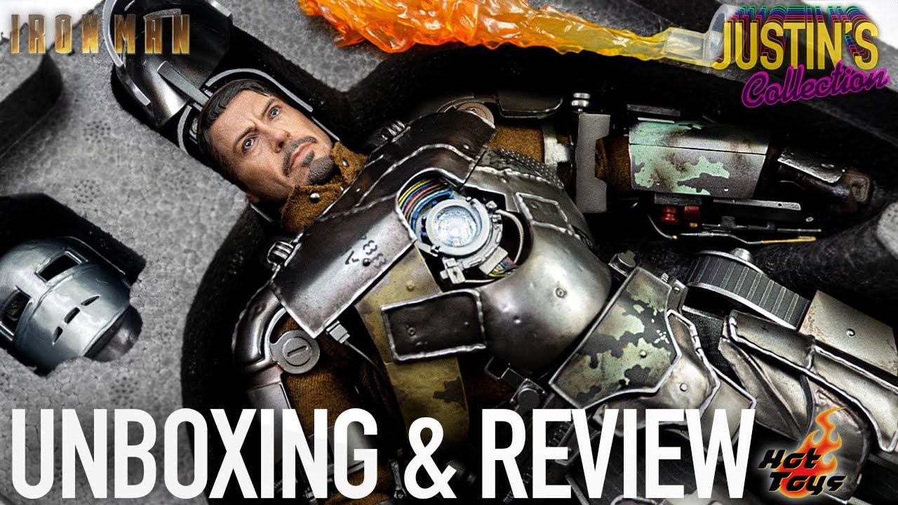 Распаковка и обзор литой фигурки Iron Man Mark 1 от Hot Toys