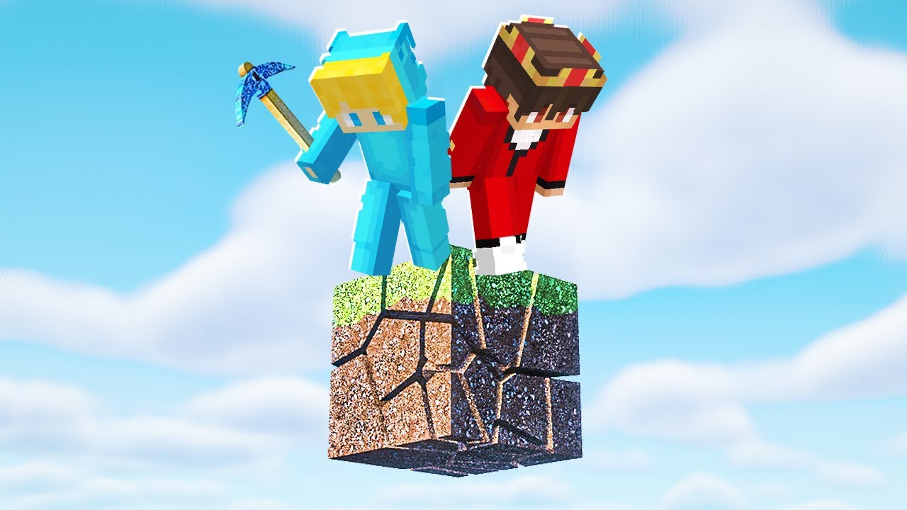 Minecraft Aber auf einem REALISTISCHEN Block...