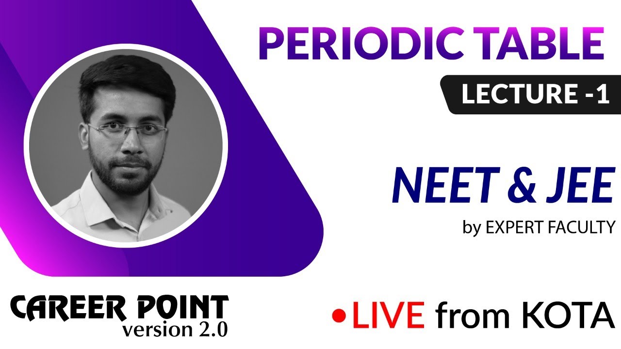 Best Trick for Periodic Table & Periodicity | NEET & JEE | Vishal Tiwari (VT Sir) | CP Kota