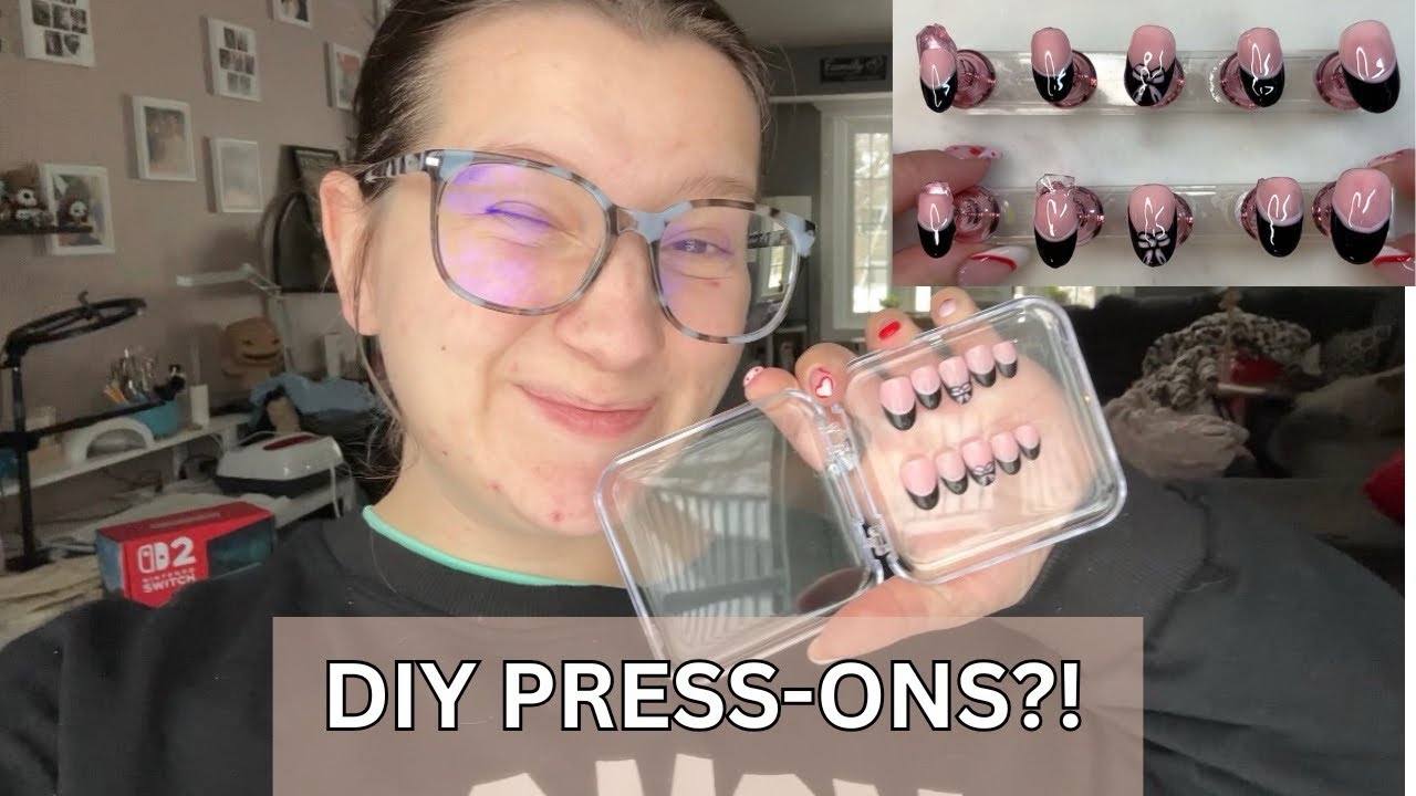 How to Make Your Own Press-On Nails at Home 💅 | Beginner Friendly Tutorial