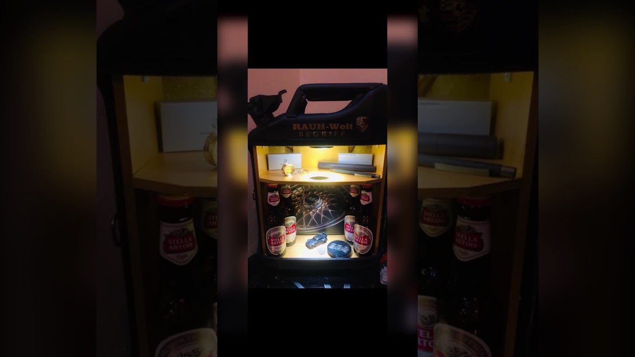 Selfmade JERRYCAN Porsche Martini Racing Tribute and RWB Rauhwelt Begriff Tribute