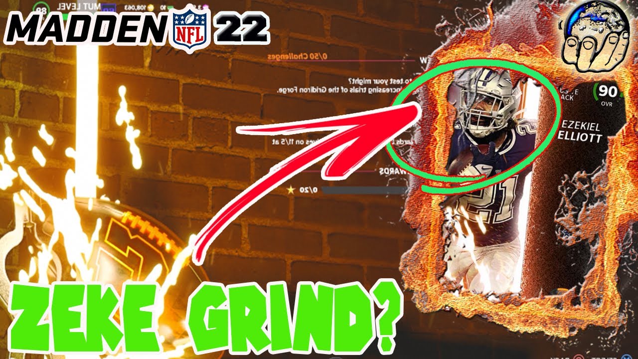 DON'T GRIND FOR THE FREE ZEKE IN GRIDIRON FORGE UNLESS YOU'RE NMS! MADDEN 22 ULTIMATE TEAM