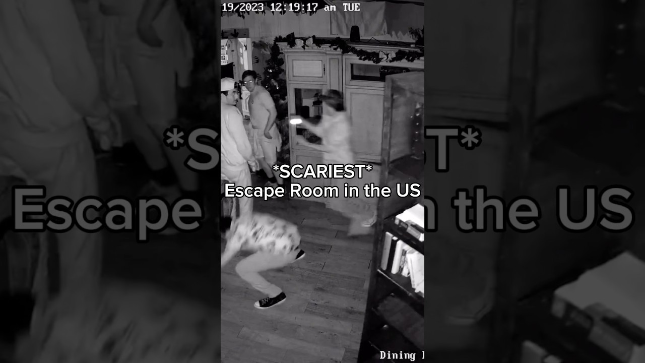 Scariest Escape Room in the US&hellip; 😭 #shorts