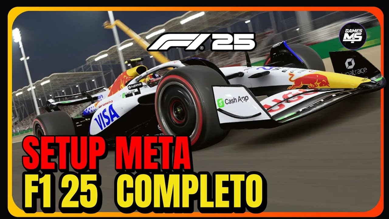 O MELHOR SETUP PARA O F1 2025 | SETUP META PARA O F1 2025 | GUIA COMPLETO, ATUALIZADO