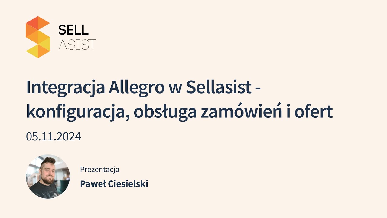 Integracja Allegro w Sellasist — konfiguracja, obsługa zamówień i ofert