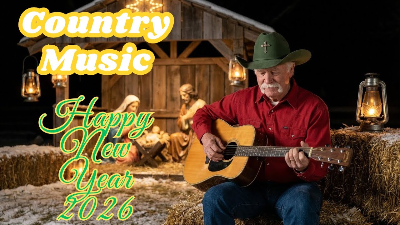 Happy New Year 2026 🎆 Calm & Cozy Country Acoustic | Relaxing Music for Reflection