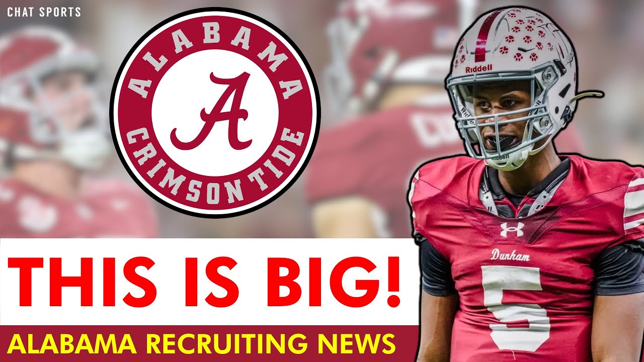 THIS IS BIG! Alabama Hosting EIGHT 5-Stars From The 2027 Recruiting Cycle This Weekend vs. LSU