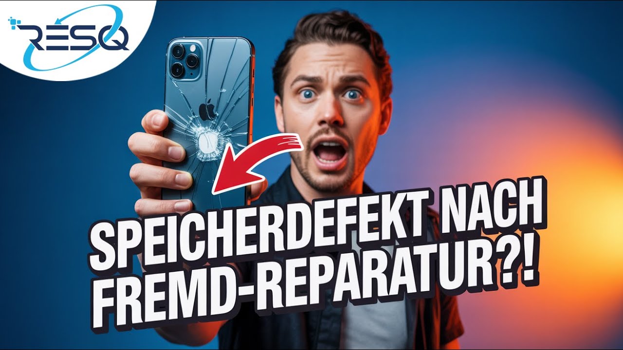 🔍 iPhone 12 Pro nach Fremdeingriff zerstört – RESQ kämpft bis zum Ende für die Daten! 💾⚠️