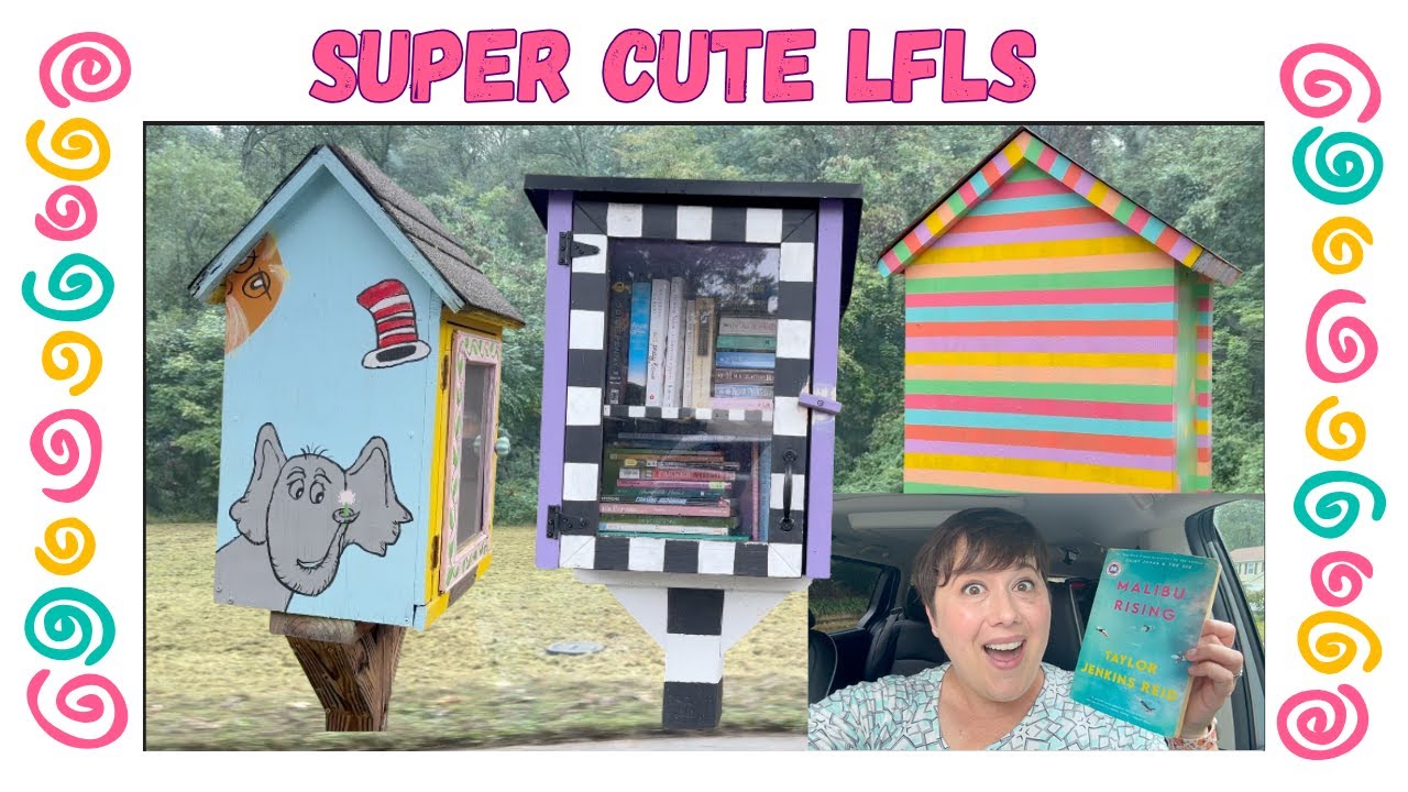 Маленькие бесплатные библиотеки, которые просто прелесть! 🥰 Присоединяйтесь к моей охоте за книга...