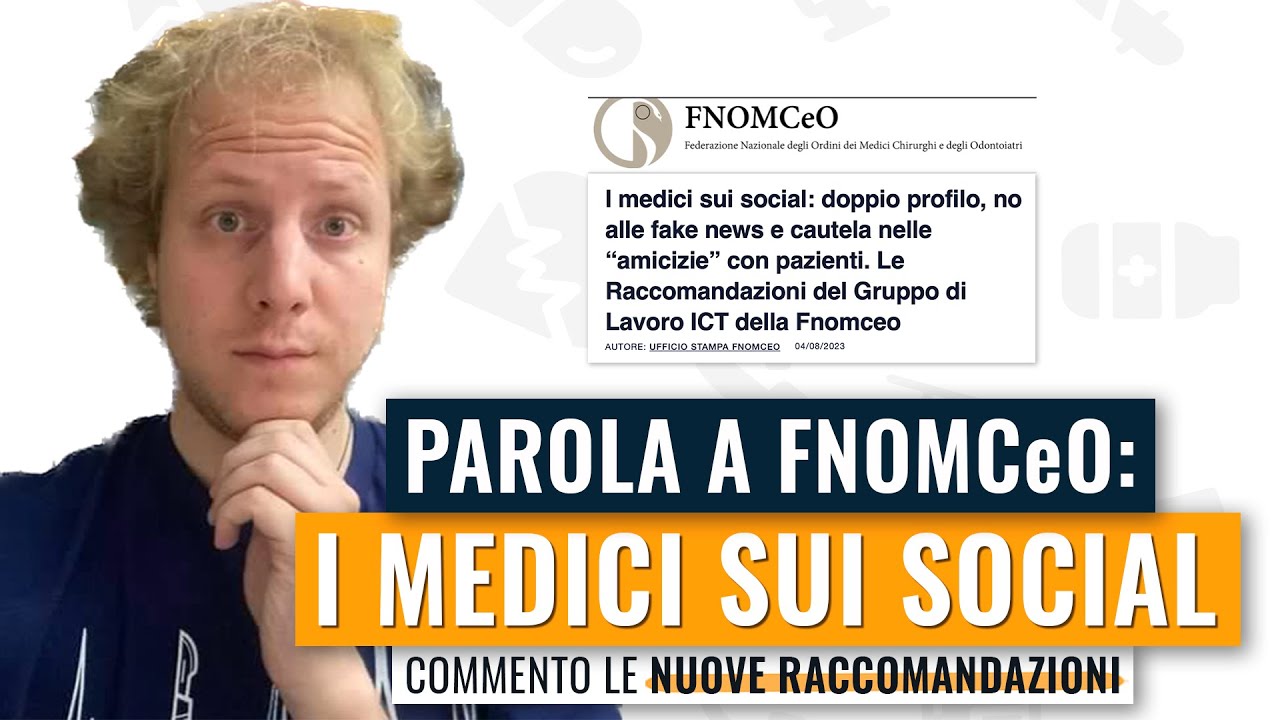 FNOMCEO e medici sui social: primi passi verso una regolamentazione