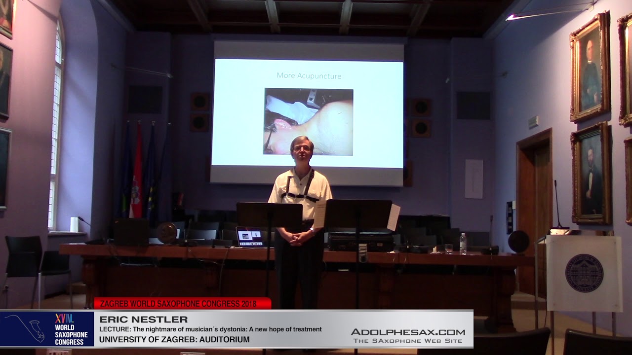 LECTURE: The nightmare of musician´s dystonia: a new hope of treatment    Erik Nestler   XVIII World