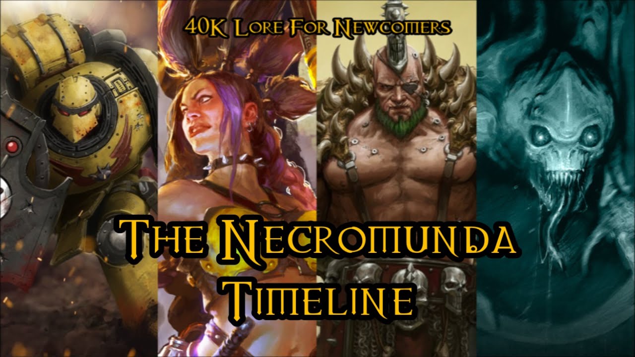 40K Lore For Newcomers - The Necromunda Timeline (Ft. The 40K Community) - 40K Theories