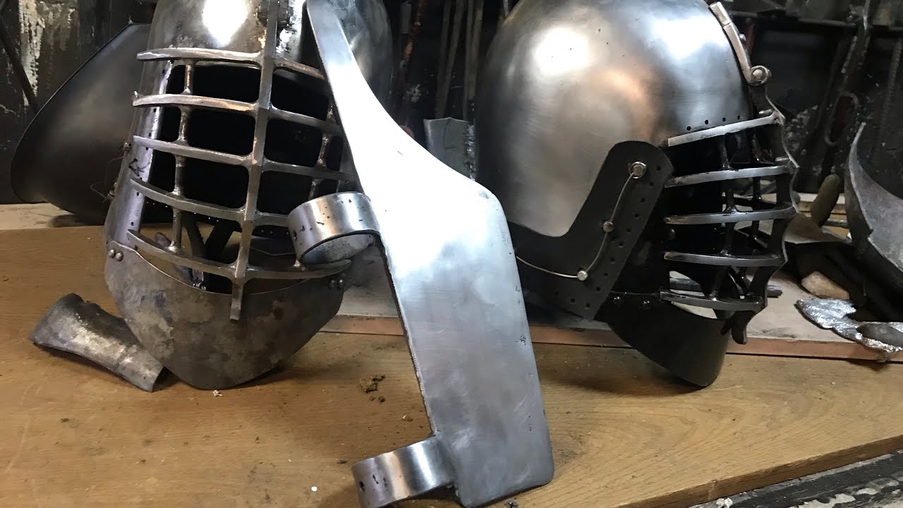 Ковка алебарды . It's very easy to make an halberd