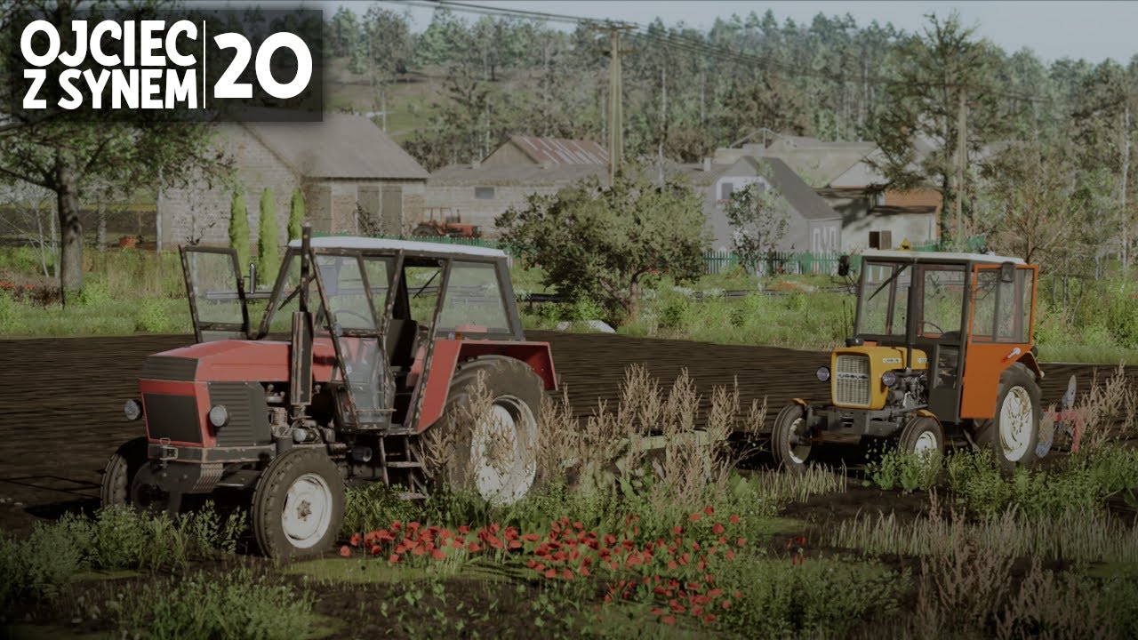 Orka NOWEGO ugoru na 2 CIĄGNIKI (odc.20) Ojciec z Synem [FS22]