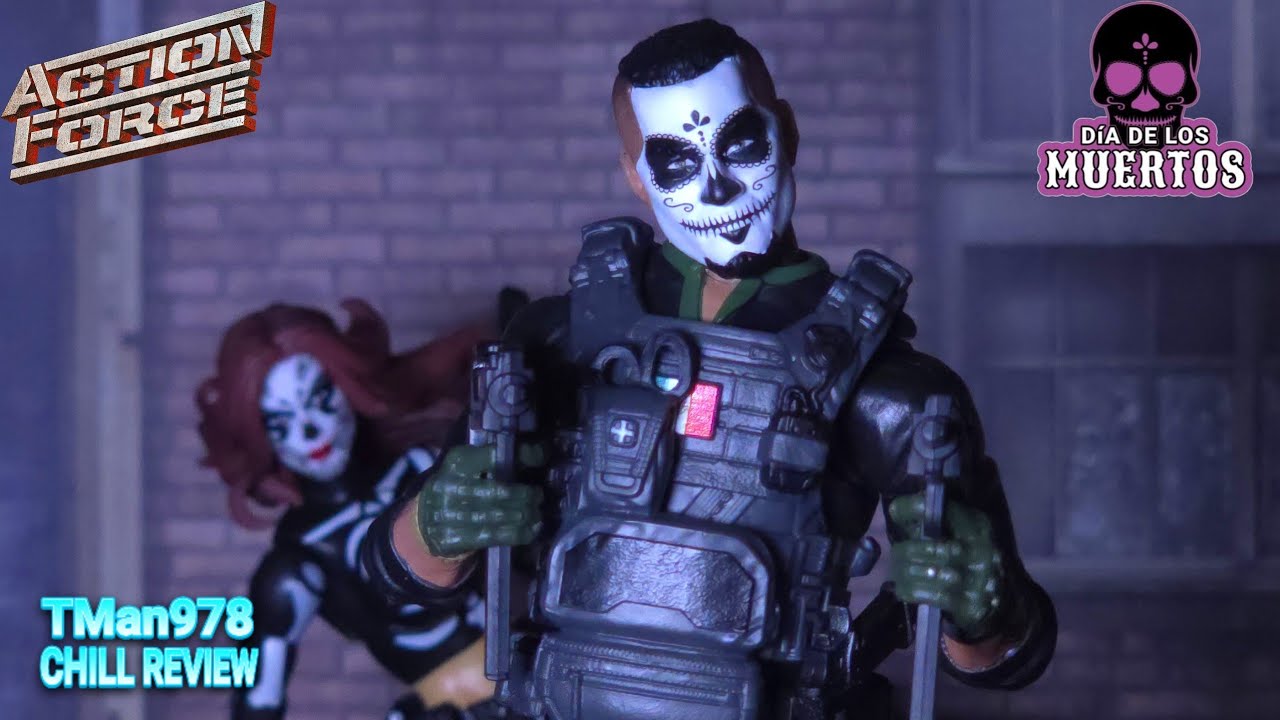 Action Force DIA DE LOS MUERTOS Sidewinder CHILL REVIEW 