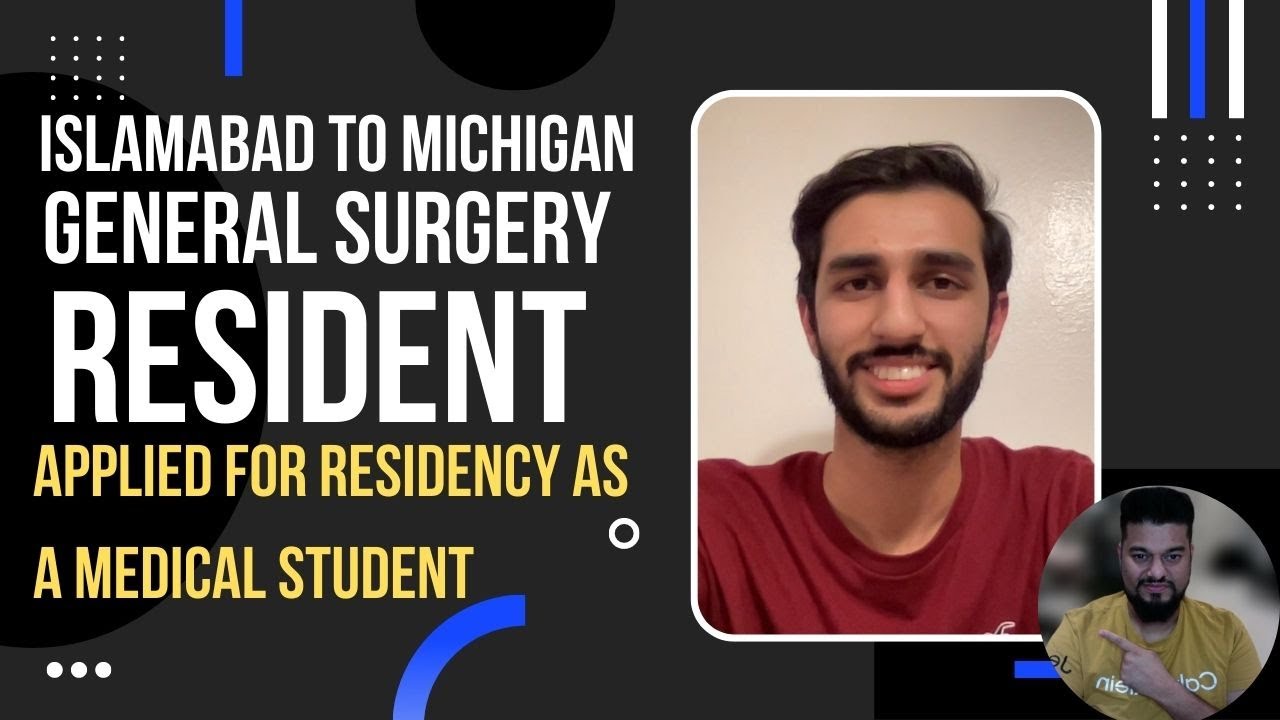 General Surgery Resident: Hassan Nadeem's journey of 