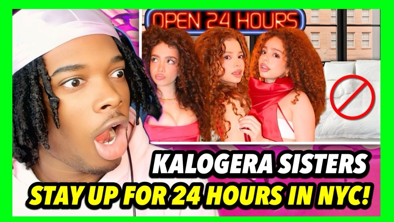 KALOGERAS SISTERS STAY UP FOR 24 HOURS IN NEW YORK!