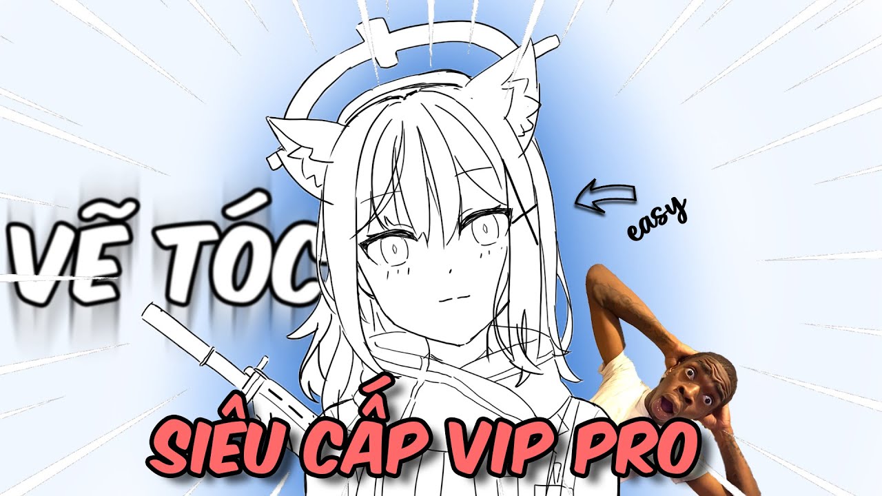【Animaster】#6 VẼ T&Oacute;C IN A NUT SHELL | C&aacute;ch vẽ t&oacute;c anime cho người mới bắt đầu si&ecirc;u cấp pro max