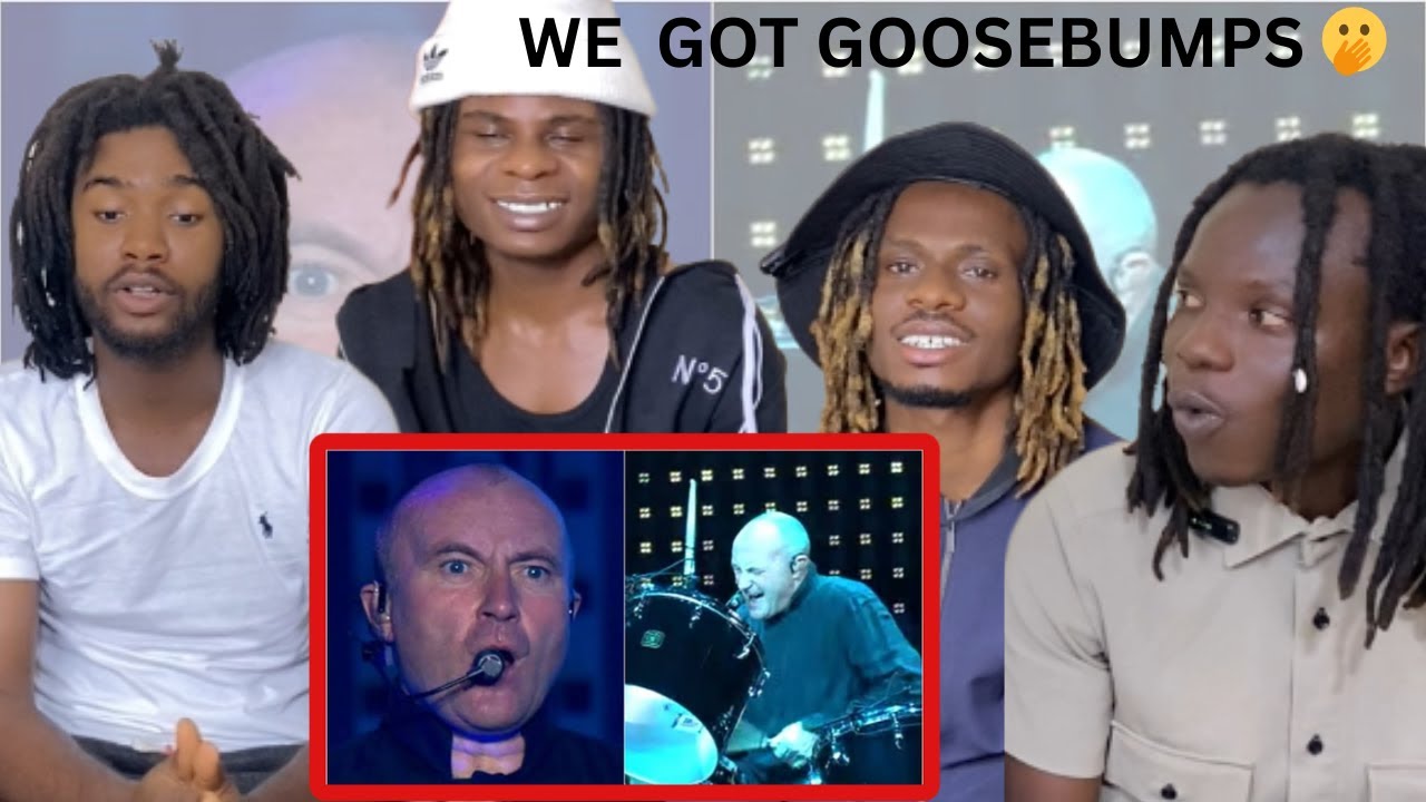 Rappers first time reacting to : Phil Collins -  in the air tonight live