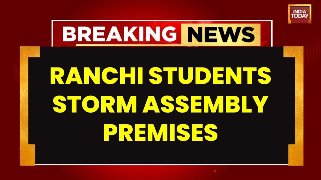 JPSC Protest: Students Storm Vidhan Sabha, Demand CGL Cancellation Over Paper Leak Allegations