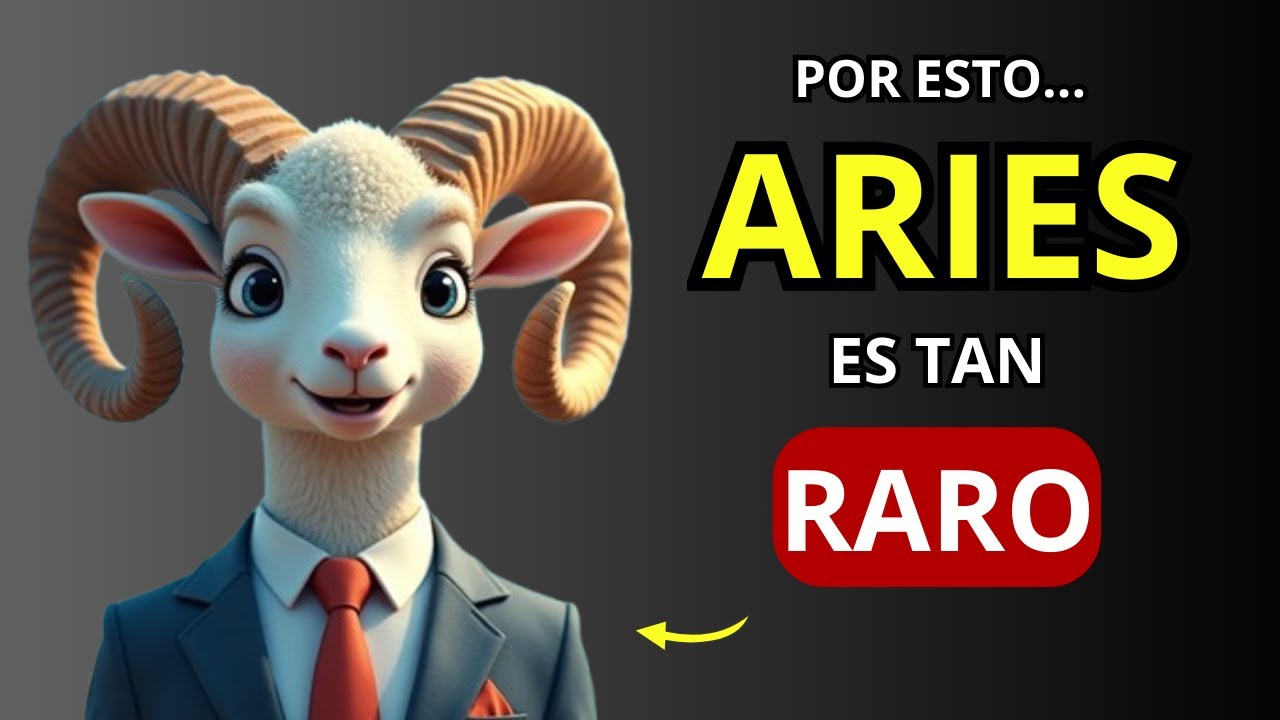 10 Rasgos que hacen RARO a ARIES ♈ Por qué es tan extraño... #aries
