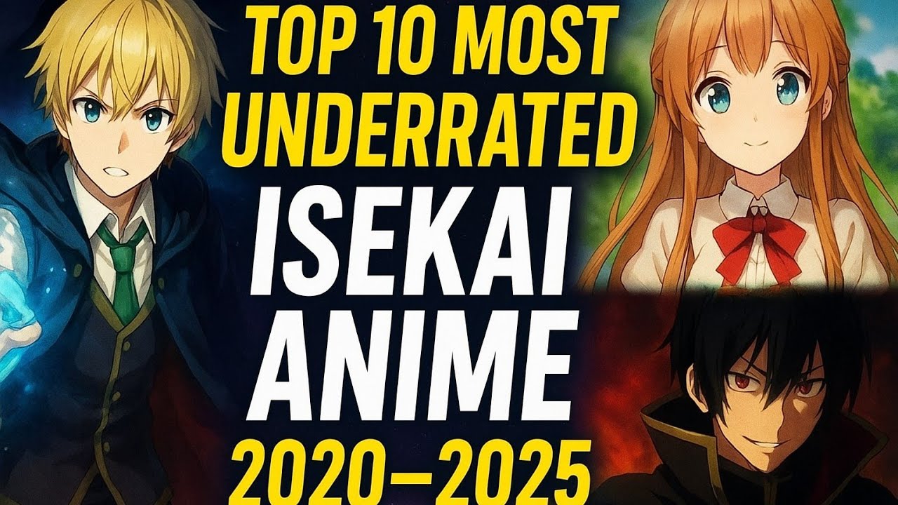 Top 10 Most Underrated Isekai Anime (2020&ndash;2025) 🌌 Hidden Masterpieces You&rsquo;ve Never Seen!