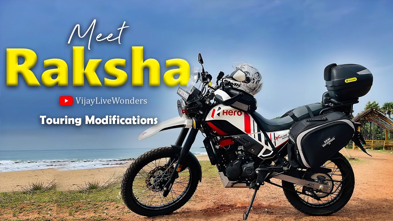 Meet Raksha | Xpulse Pro Touring Modifications | Telugu | Vijay LiveWonders | Xpulse Pro 200