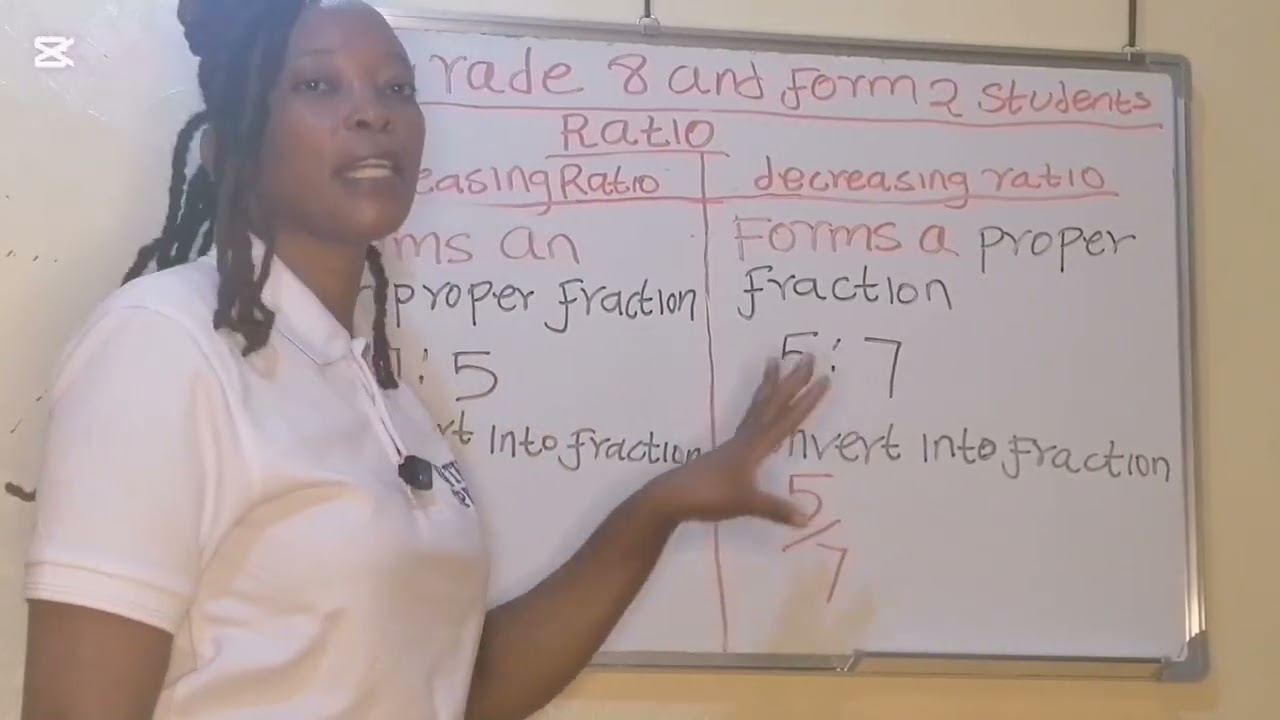 Simple trick help you identify increasing and decreasing ratio. 8th grade and form 2 learners 