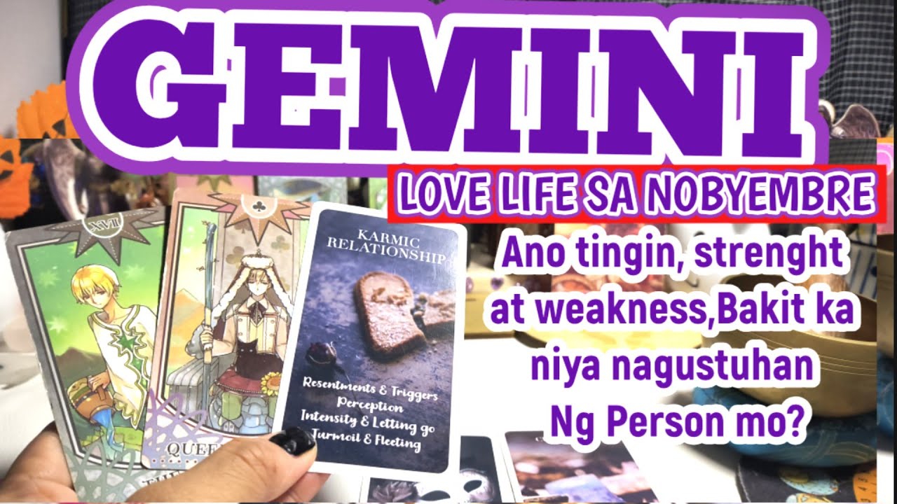GEMINI NOBYEMBRE LOVE TAROT READING: MAY NAKA SUOT NA MASKARA,TINATAGO ANG TOTOONG NARARAMDAMAN!