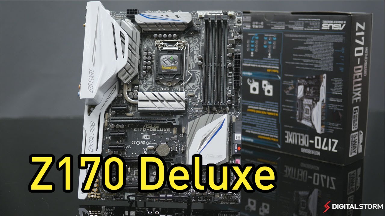 ASUS Z170 Deluxe Motherboard Unboxing and Overview
