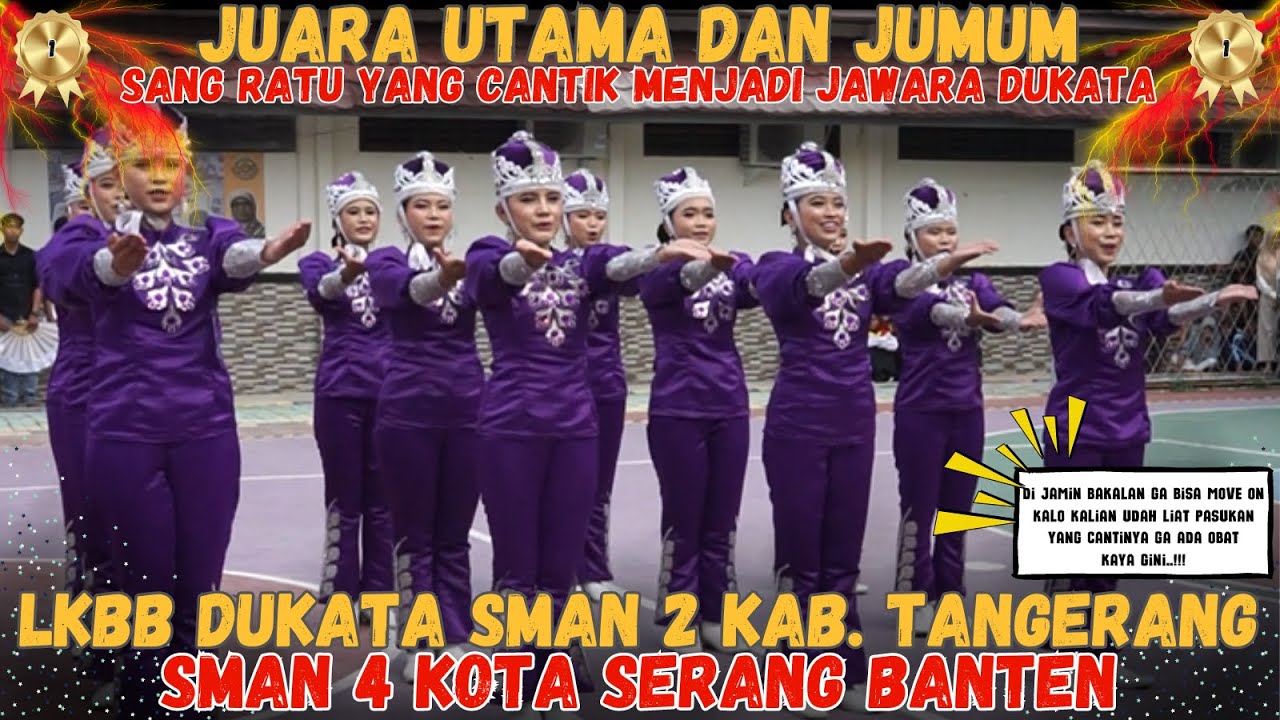 DI JAMIN TERLOVE-LOVE 💕💕JUARA UTAMA DAN JUMUM SMAN 4 KOTA SERANG - LKBB DUKATA SMAN 2 KAB. TANGERANG