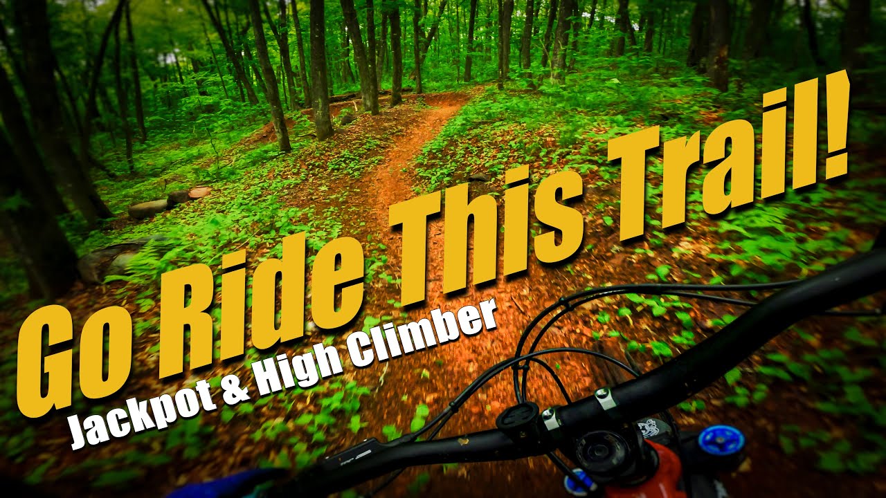 The BEST flow trail in Minnesota? || Jackpot & High Climber Trail