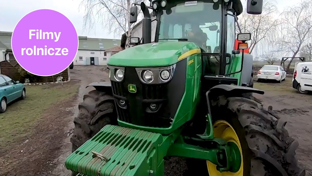 Dwa JOHN DEERY - 6090MC i 6820 w jednym gospodarstwie. Modyfikacja mocy
