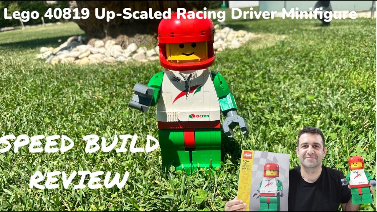 LEGO 40819 Giant Up Scaled Mini figure Set Reviewed & Speed Building | Inceleme ve Yapım Aşamaları !