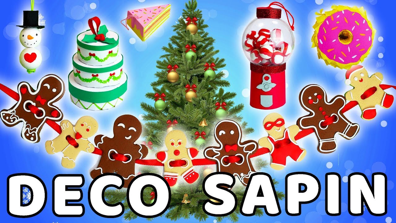 DECORATIONS SAPIN NOEL AVEC FANCY PUPPET POUR SOS VILLAGES D'ENFANTS